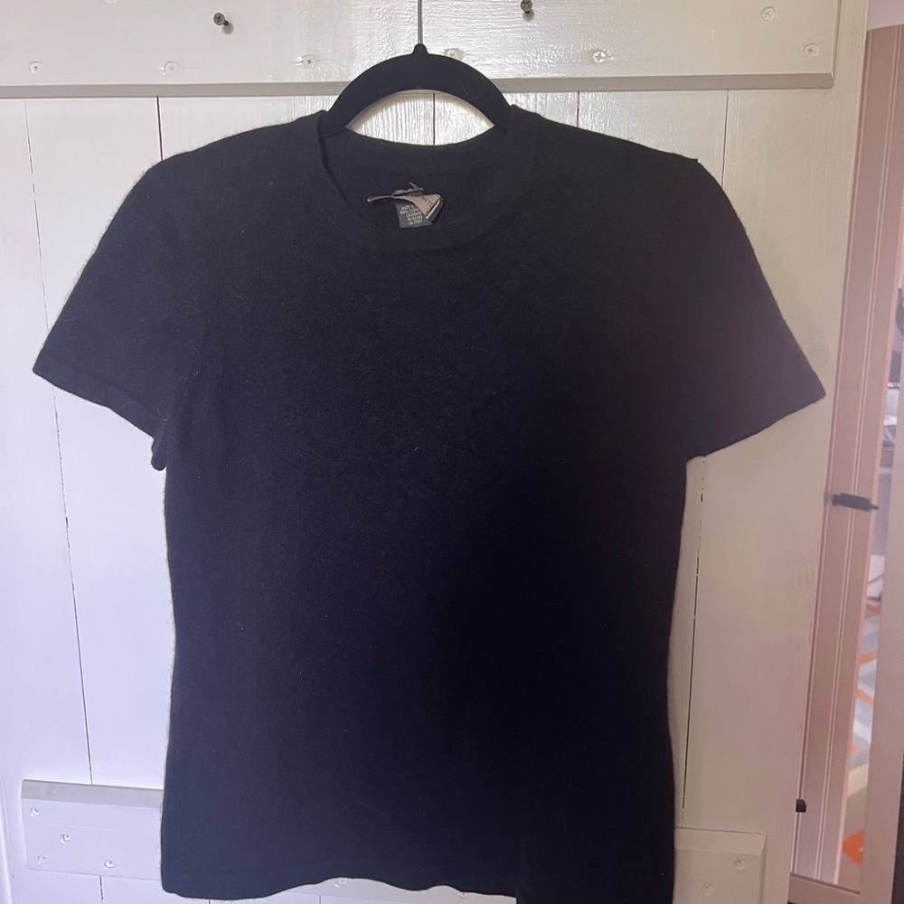 Banana Republic Black Cashmere Sweater